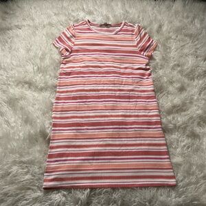 Loft‎ Striped Shift Shirtdress